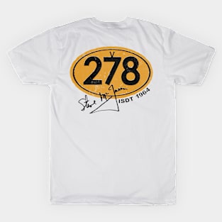 Steve Mcqueen Races Illustration T-Shirt
